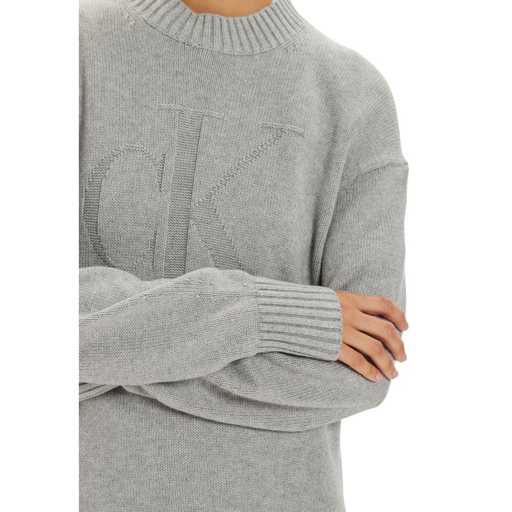 Abito in cotone grigio
