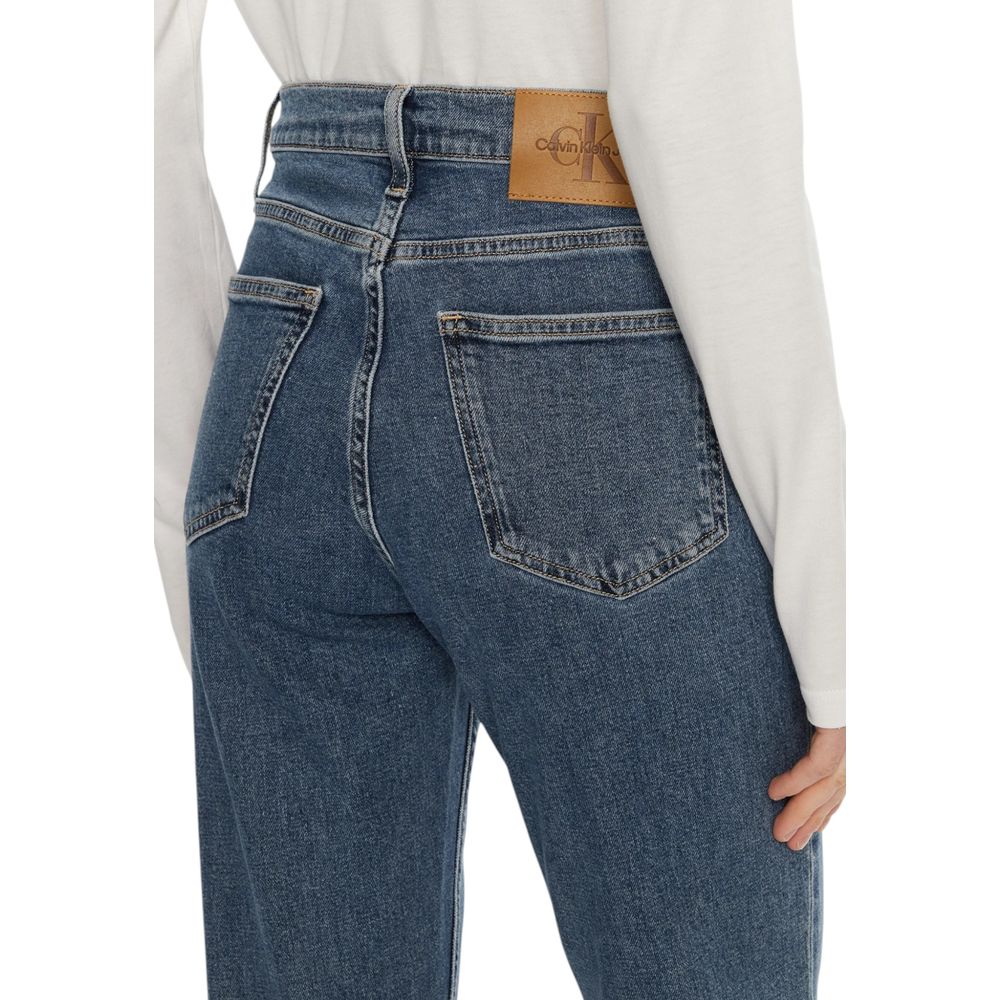 Blaue Jeans und Hose aus Baumwolle