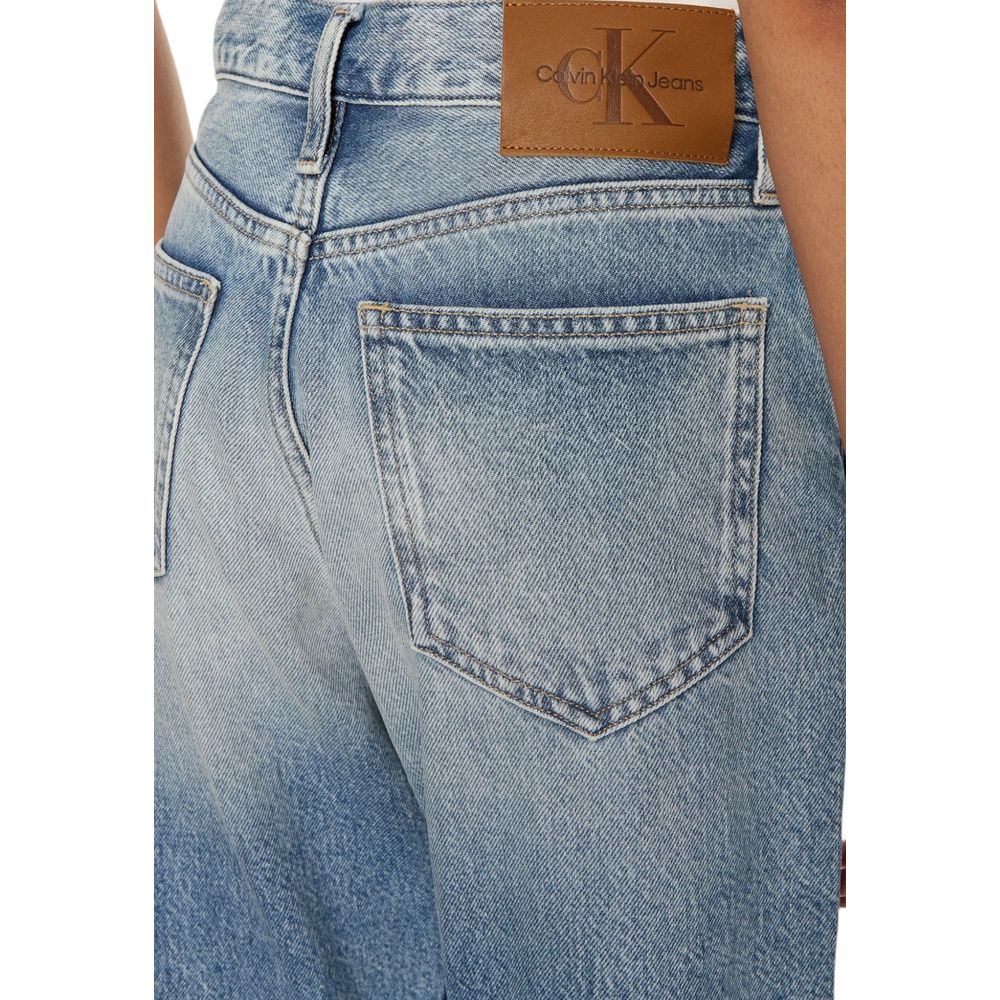 Hellblaue Jeans und Hose aus Baumwolle