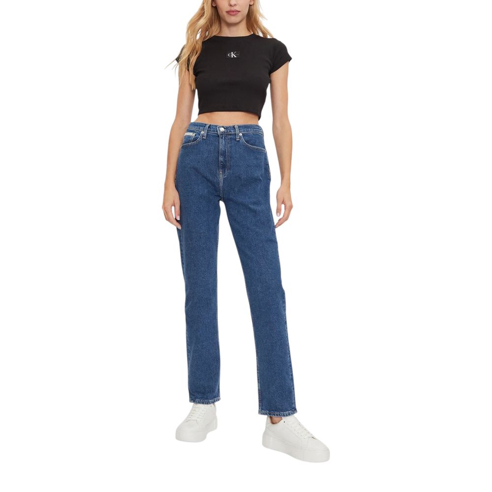 Blaue Jeans und Hose aus Baumwolle