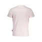 Pink Cotton Men T-Shirt