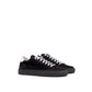 Black Leather Scamociata Sneaker