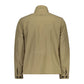 Beige Polyester Men Jacket