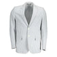 White Cotton Men Jacket