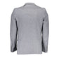 Gray Linen Men Jacket