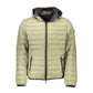 Green Nylon Men Jacket