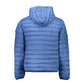 Blue Nylon Men Jacket