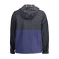 Blue Polyamide Men Jacket