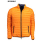 Orange Nylon Men Jacket