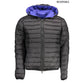 Blue Nylon Men Jacket