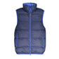 Blue Polyamide Men Jacket