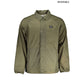 Green Nylon Men Jacket