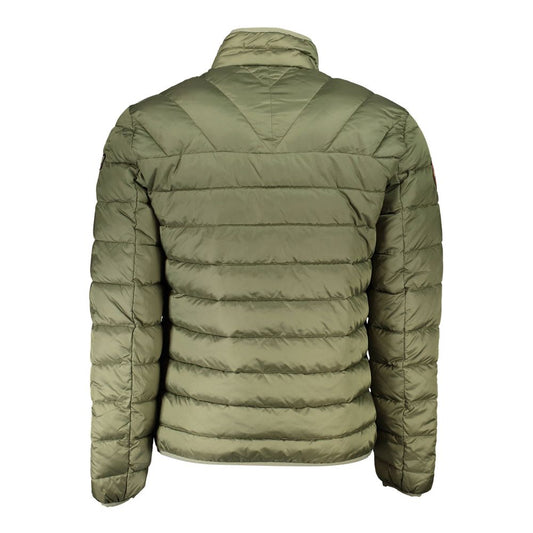 Green Polyamide Men Jacket