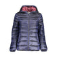 Blue Nylon Women Jacket