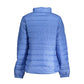 Light Blue Polyester Women Jacket