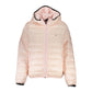 Pink Polyester Women Jacket