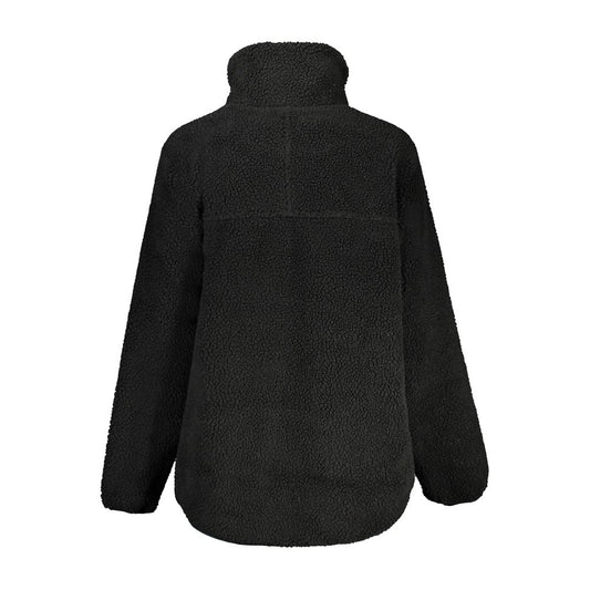 Schwarze Polyester Damenjacke