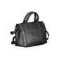 Black Polyethylene Women Handbag