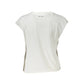 White Cotton Women T-Shirt