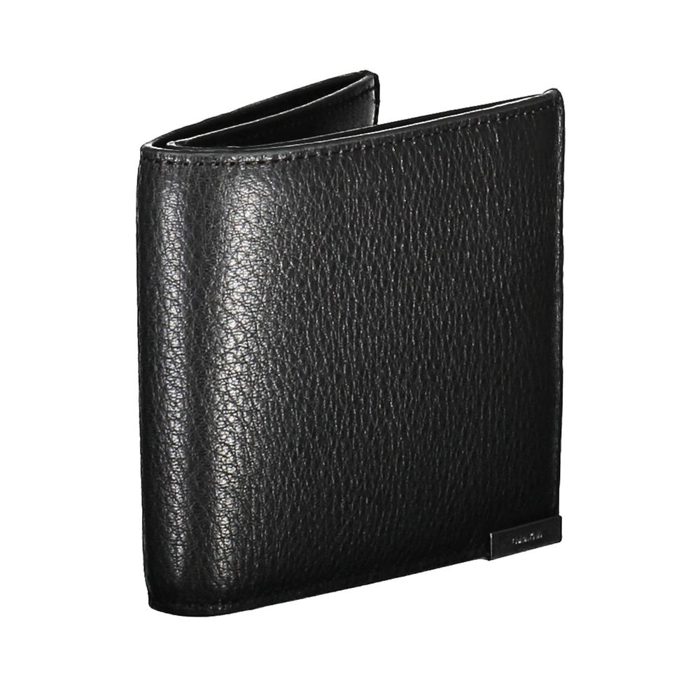 Black Leather Men Wallet