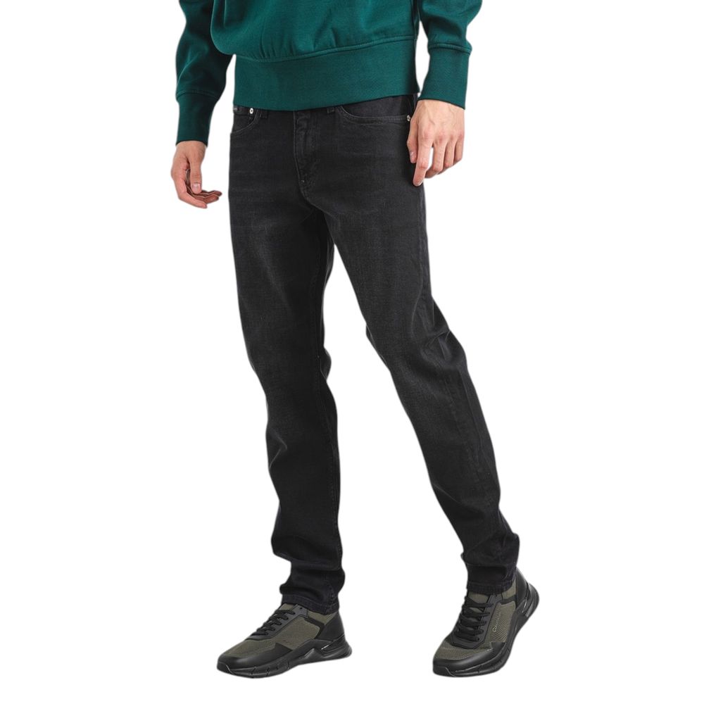 Schwarze Jeans und Hose aus Baumwolle