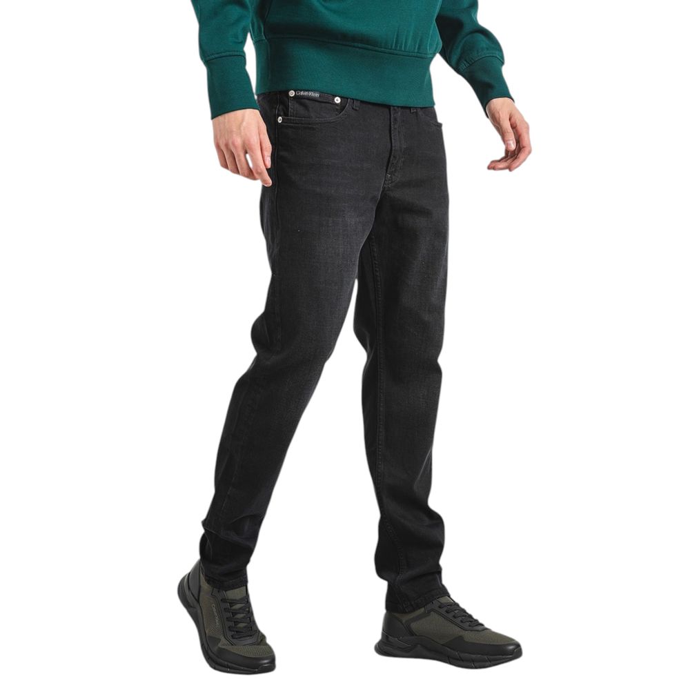 Schwarze Jeans und Hose aus Baumwolle