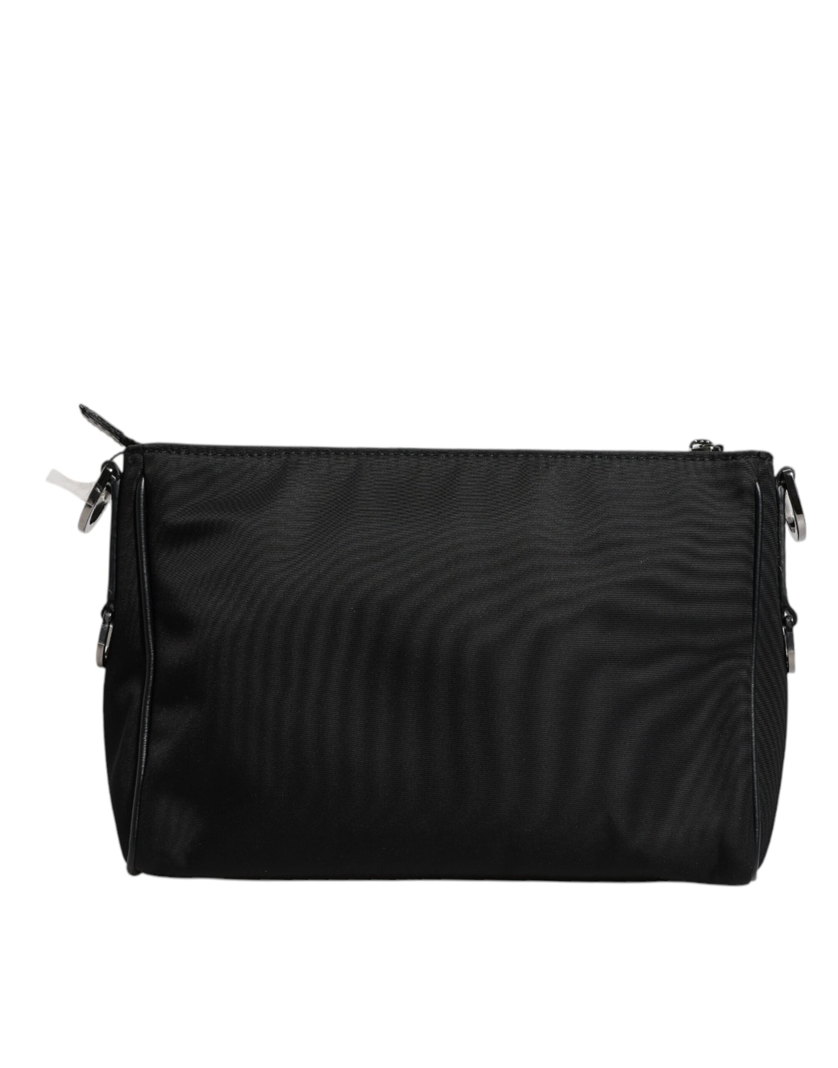 Borsa a tracolla jacquard leopardata multicolore