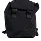 Black Neoprene Nylon DG Logo School Backpack Bag