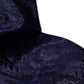 Dark Blue Cotton Hooded Men Raincoat Jacket