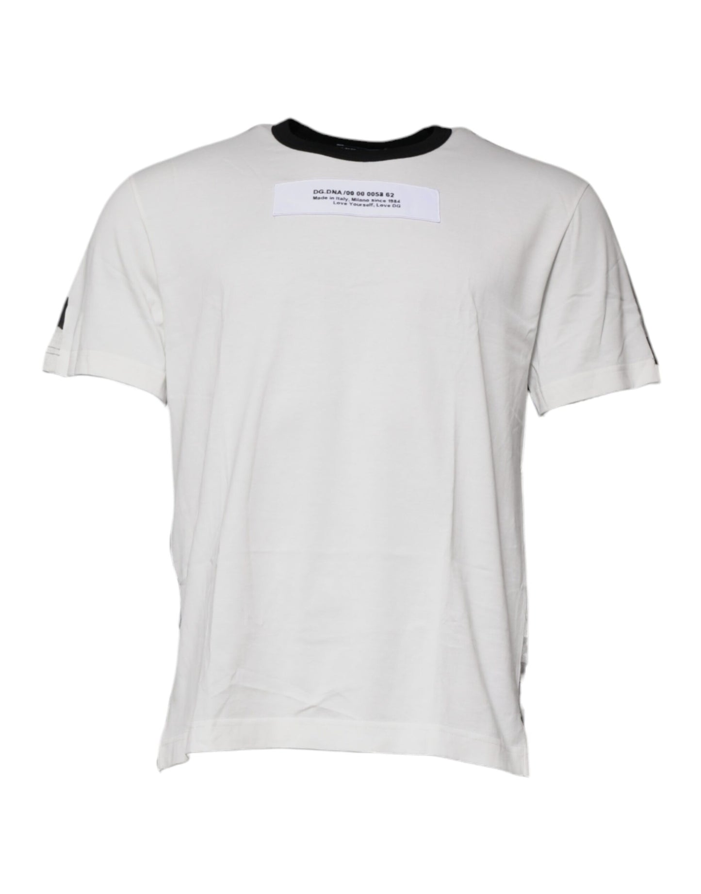 Mehrfarbiges T-Shirt mit Rundhalsausschnitt und Camouflage-Muster