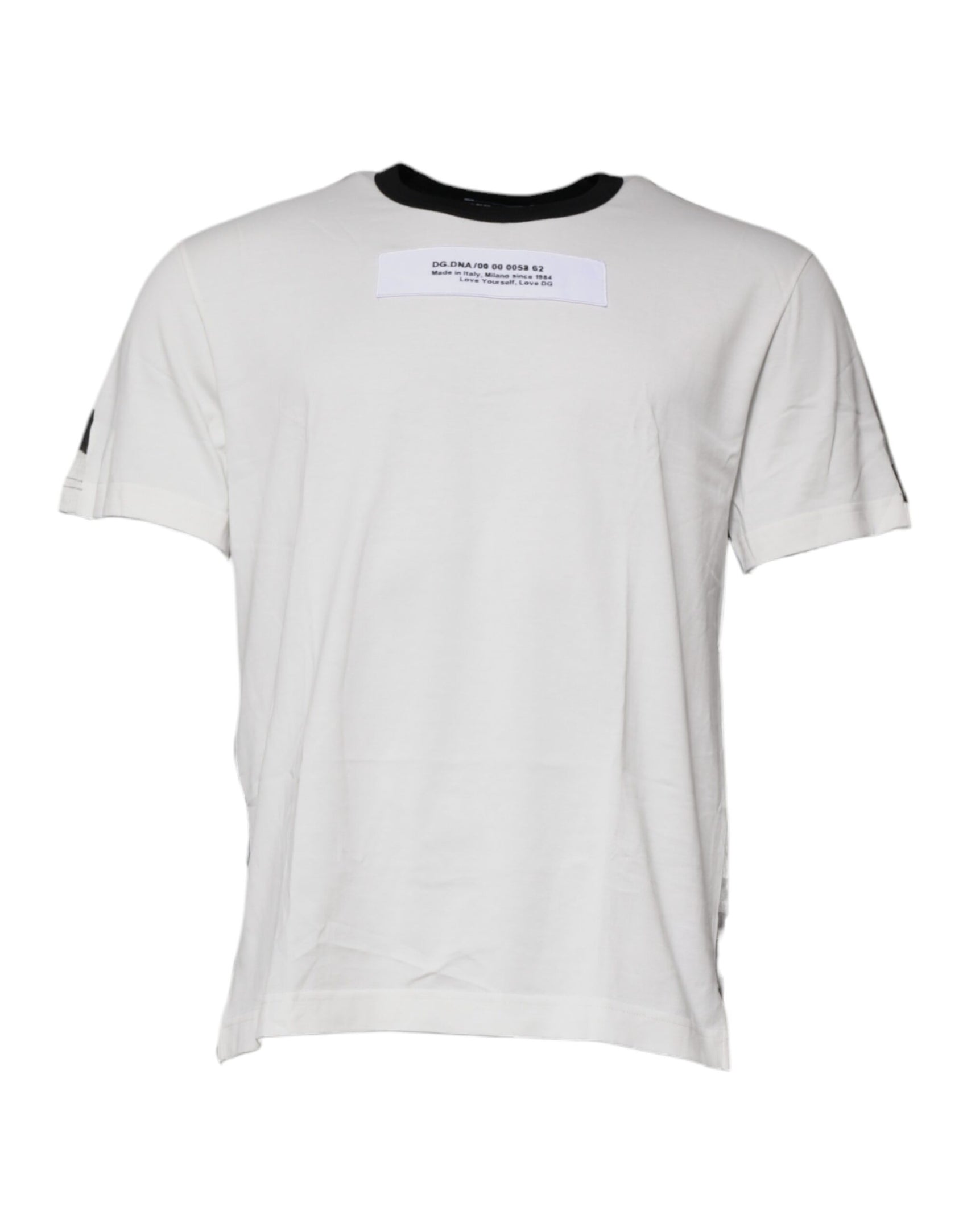 Mehrfarbiges T-Shirt mit Rundhalsausschnitt und Camouflage-Muster