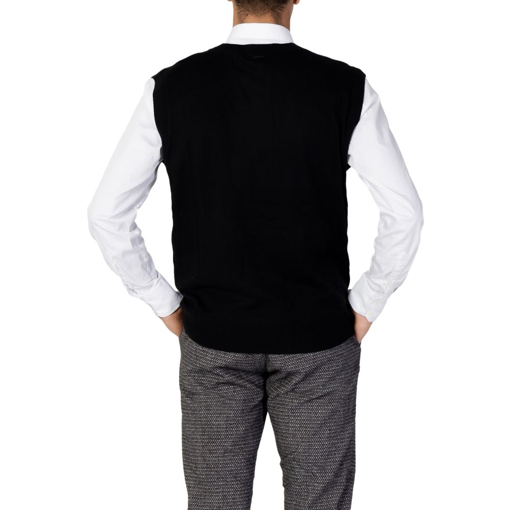 Black Acrylic Vest