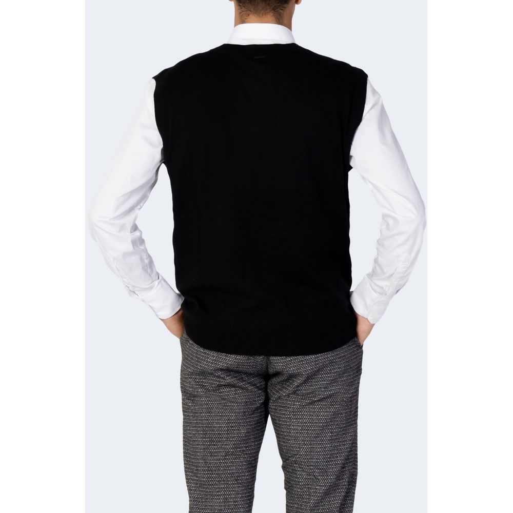 Black Acrylic Vest