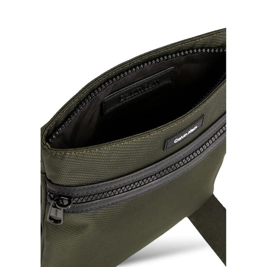 Green Recycled Polyester Messenger Bag