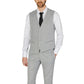 Gray Polyester Vest