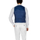 Blue Polyester Vest