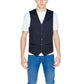 Black Cotton Vest