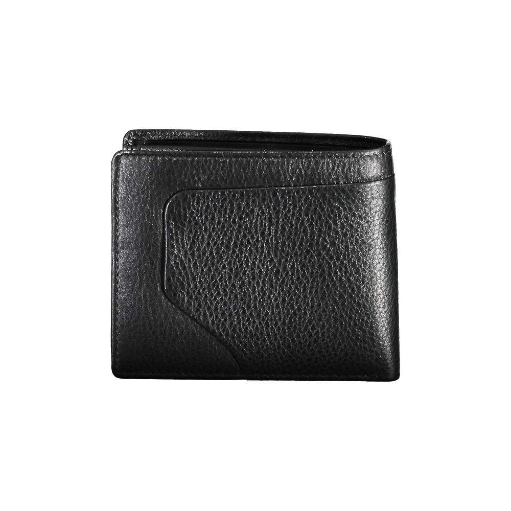 Black Leather Men Wallet