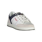 White Polyethylene Men Sneaker