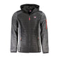 Gray Polyester Men Jacket