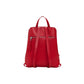 Red Polyethylene Backpack