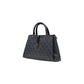 Gray Polyethylene Handbag