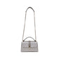 Gray Polyethylene Handbag