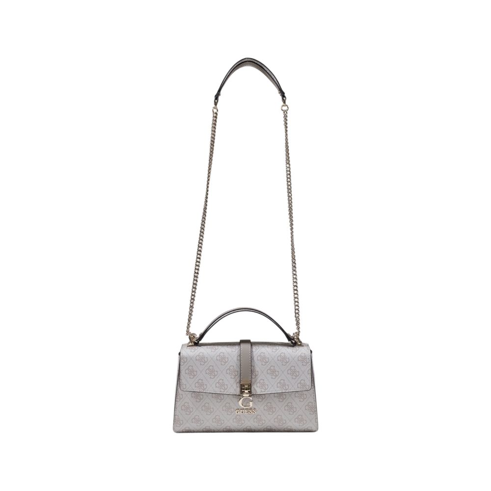 Gray Polyethylene Handbag