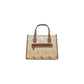 Beige Handtasche aus Polypropylen