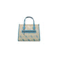 Turquoise Polypropylene Handbag