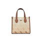 Beige Handtasche aus Polypropylen