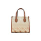 Beige Handtasche aus Polypropylen