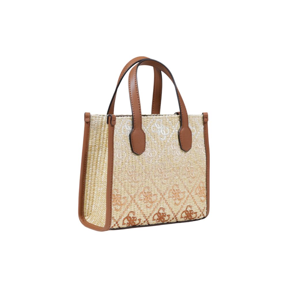 Borsa a mano in polipropilene beige