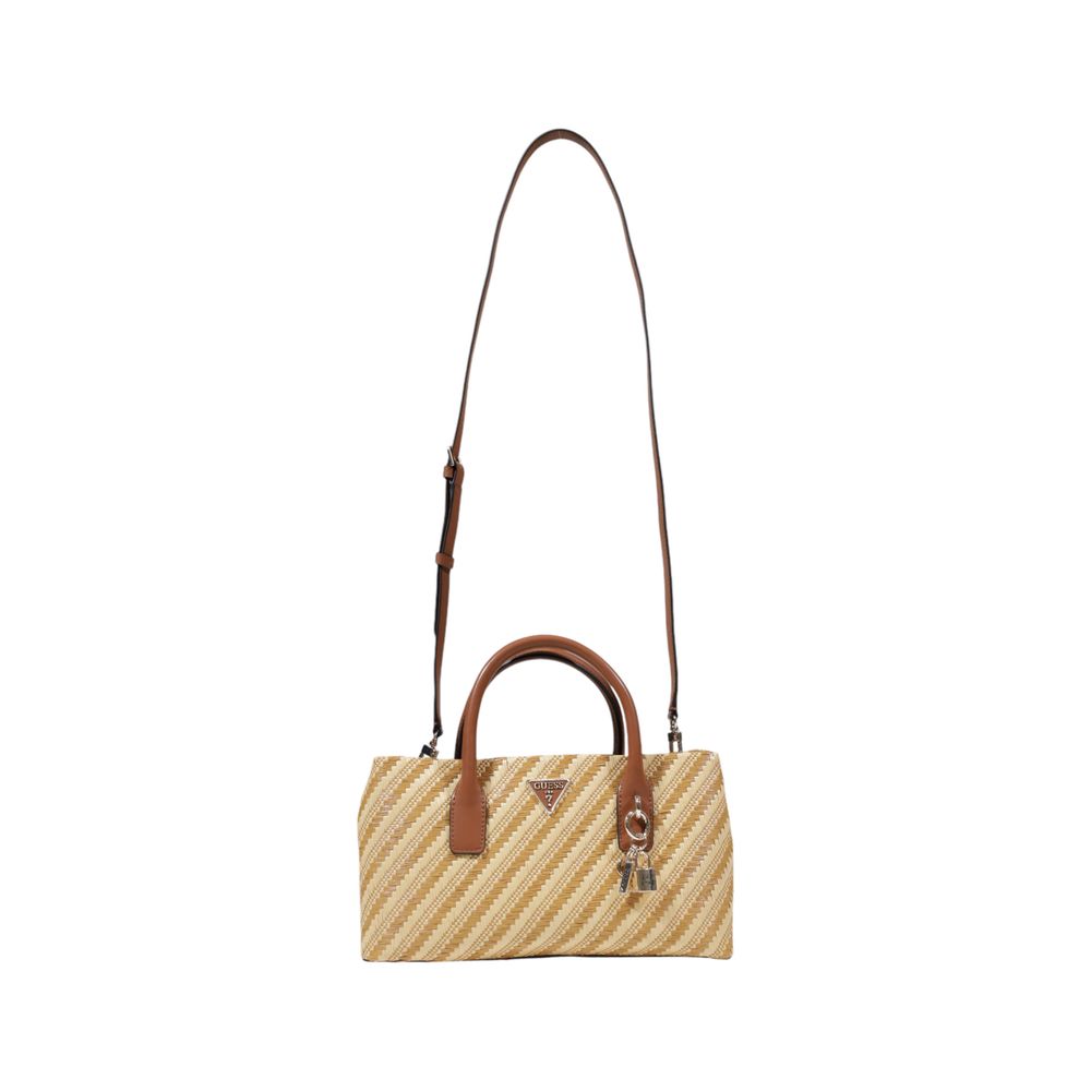 Beige Handtasche aus Polypropylen